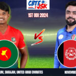 Afghanistan vs Bangladesh, AFG vs BAN 2024, Today Match Prediction