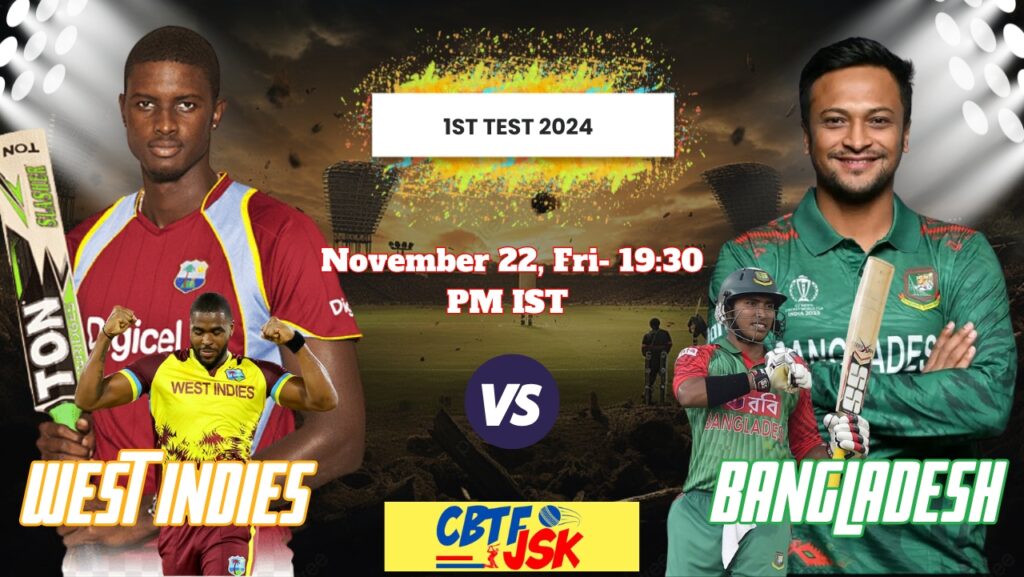 West Indies vs Bangladesh, WI vs BAN 2024, Today Match Prediction