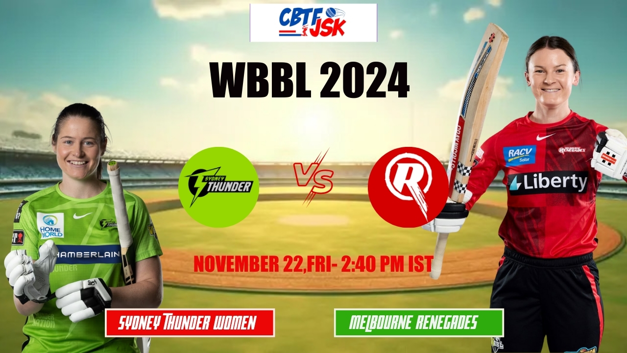 Melbourne Renegades Women vs Sydney Thunder Women, WBBLT20, Today Match Prediction