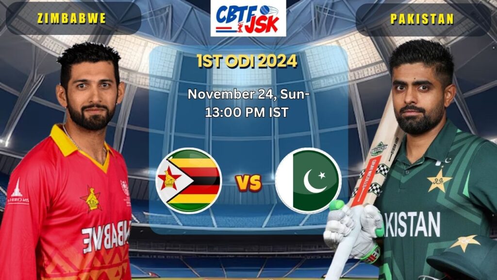 Zimbabwe vs Pakistan, Zim vs Pak 2024, Today Match Prediction