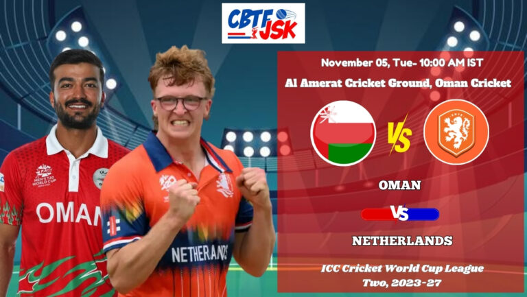 Oman vs Netherlands, ICCCWCLT, Today Match Prediction