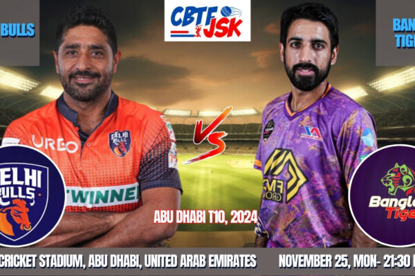 Delhi Bulls vs Bangla Tigers, ABDT10, Today Match Prediction