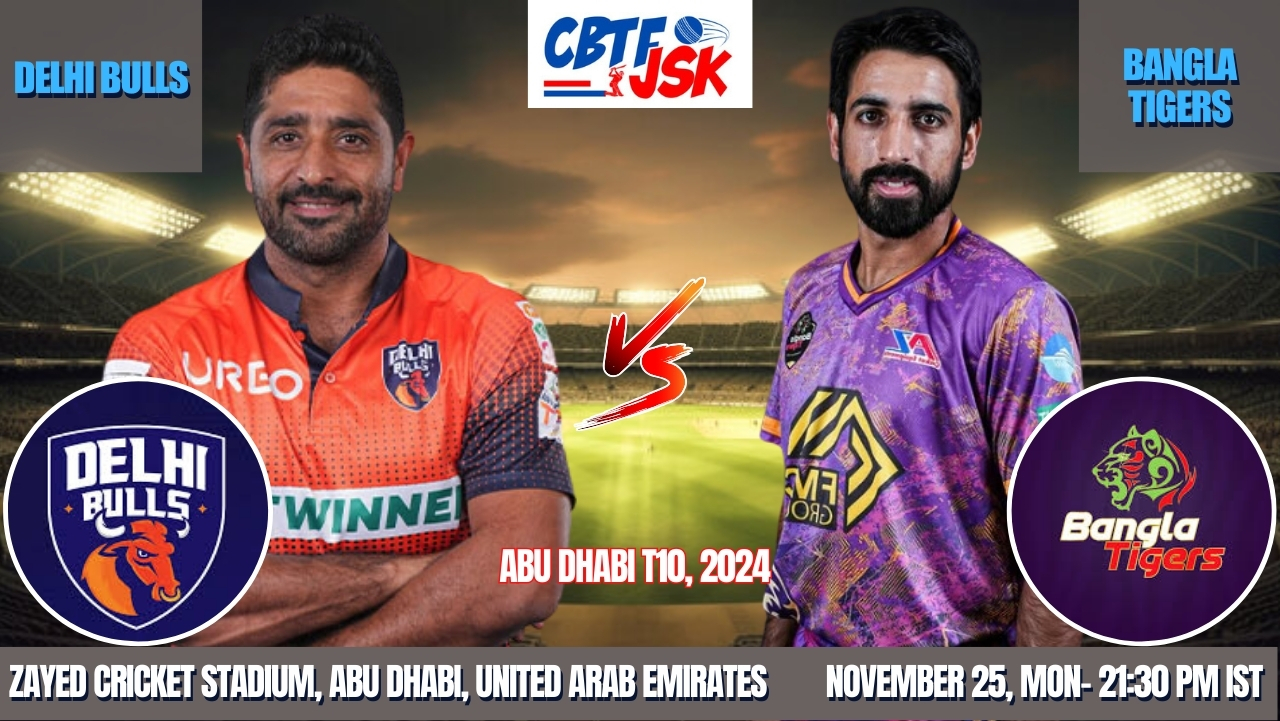 Delhi Bulls vs Bangla Tigers, ABDT10, Today Match Prediction