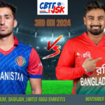 Afghanistan vs Bangladesh, AFG vs BAN 2024, Today Match Prediction