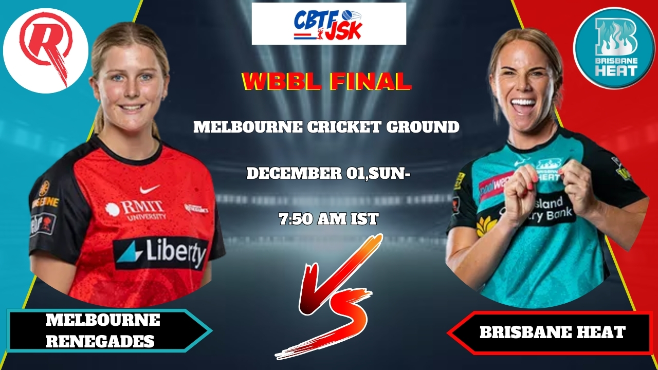 Melbourne Renegades Women vs Brisbane Heat Women, WBBLT20, Today Match Prediction