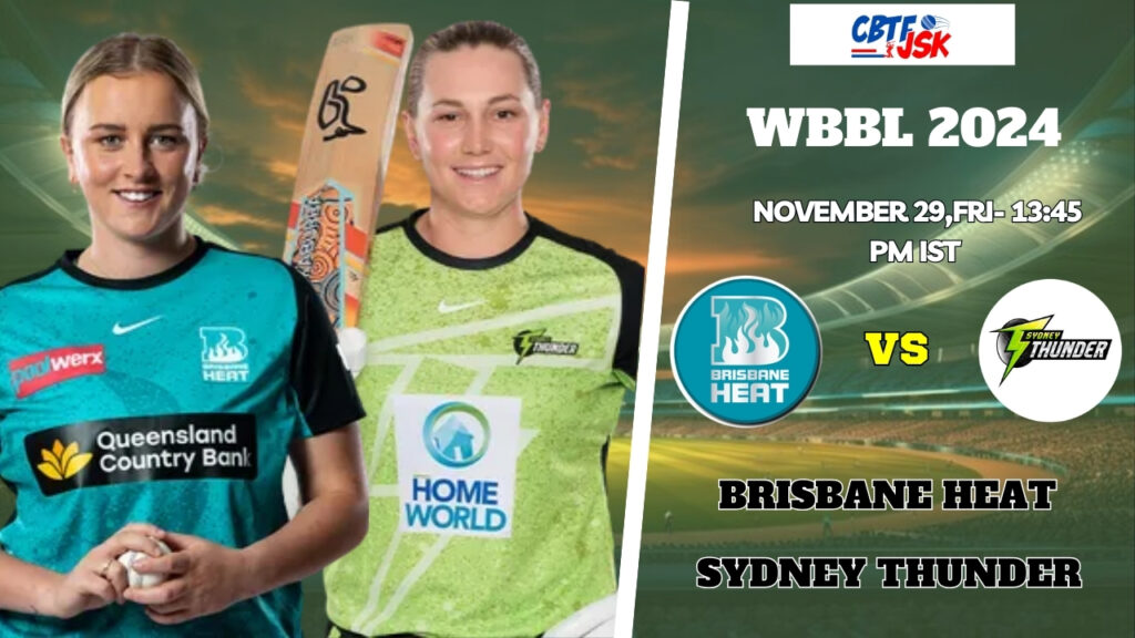 Brisbane Heat Women vs Sydney Thunder Women, WBBLT20, Today Match Prediction