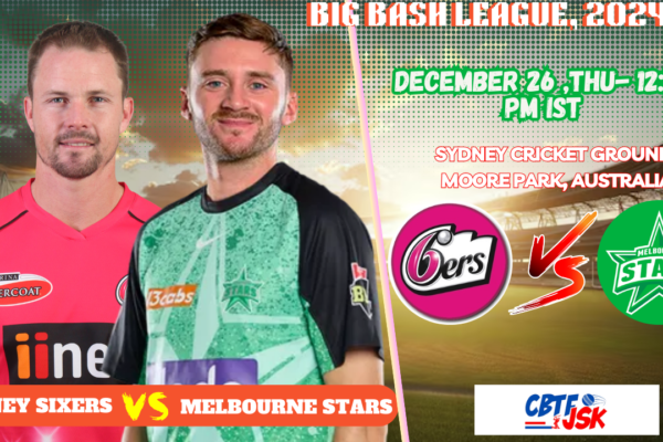 Sydney Sixers vs Melbourne Stars, BBLT20, Today Match Prediction