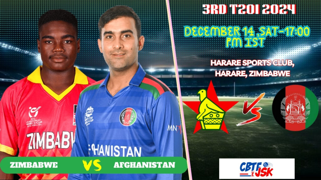 Zimbabwe vs Afghanistan, AFG vs ZIM 2024, Today Match Prediction