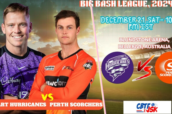 Hobart Hurricanes vs Perth Scorchers, BBLT20, Today Match Prediction