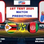 Zimbabwe vs Afghanistan, AFG vs ZIM 2024-25, Today Match Prediction