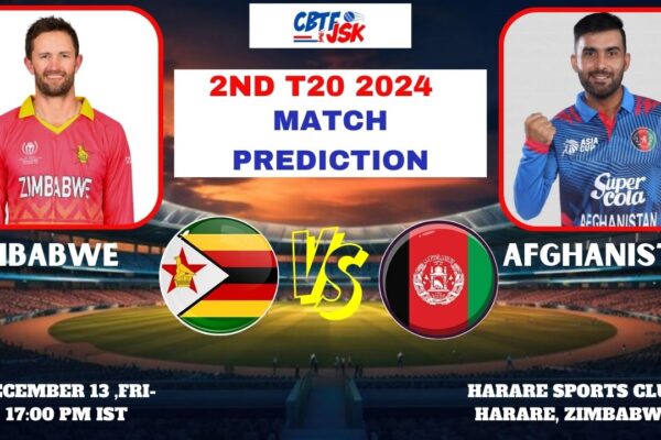 Zimbabwe vs Afghanistan, AFG vs ZIM 2024, Today Match Prediction