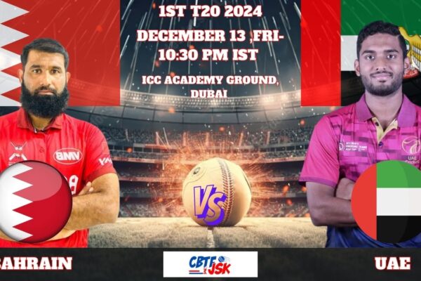 Bahrain vs United Arab Emirates, GCT20IC, Today Match Prediction