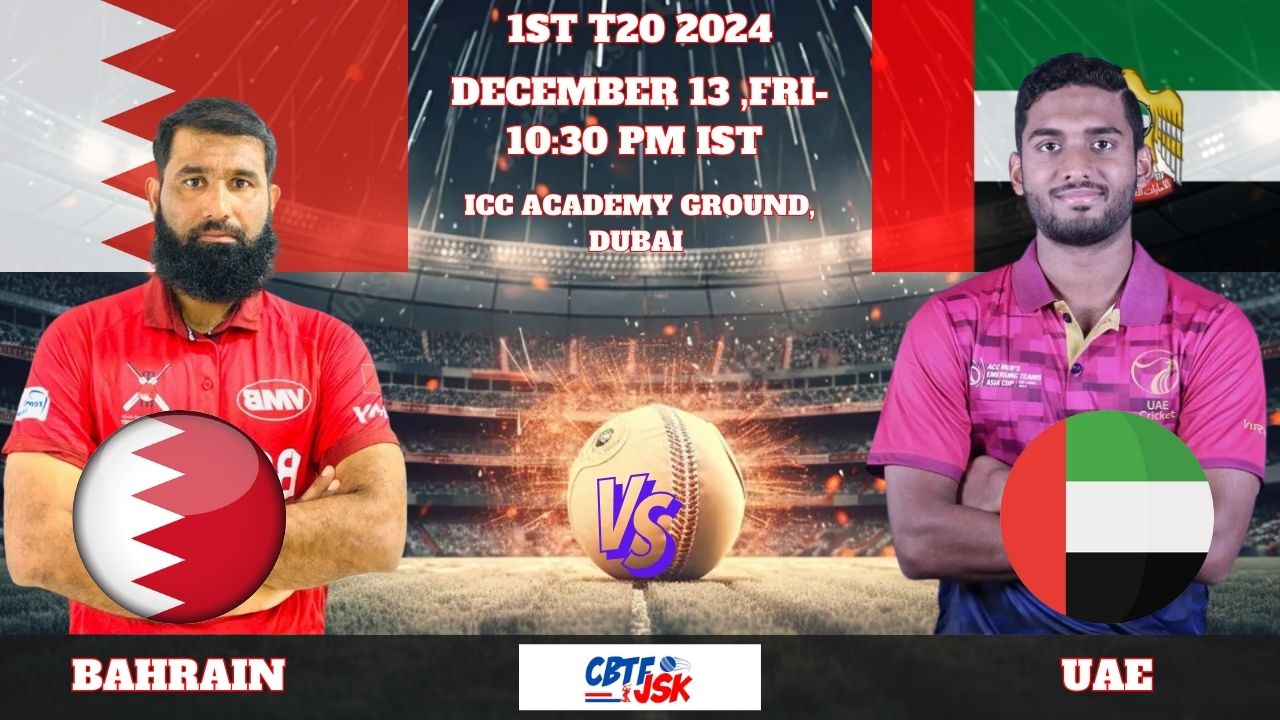 Bahrain vs United Arab Emirates, GCT20IC, Today Match Prediction