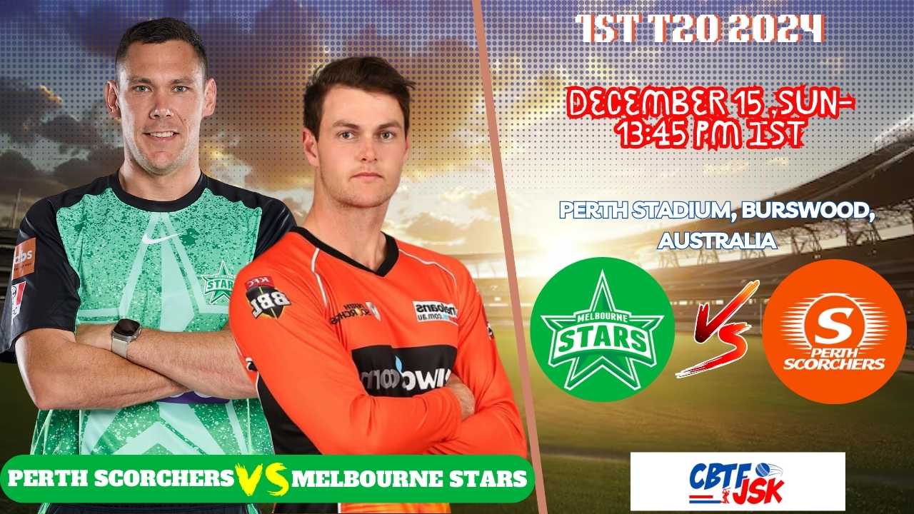 Perth Scorchers vs Melbourne Stars, BBLT20, Today Match Prediction