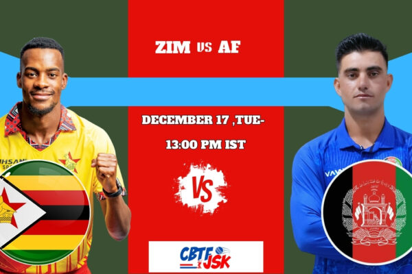 Zimbabwe vs Afghanistan,1st ODI 2024, Today Match Prediction