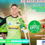 Melbourne Stars vs Sydney Thunder, BBLT20, Today Match Prediction