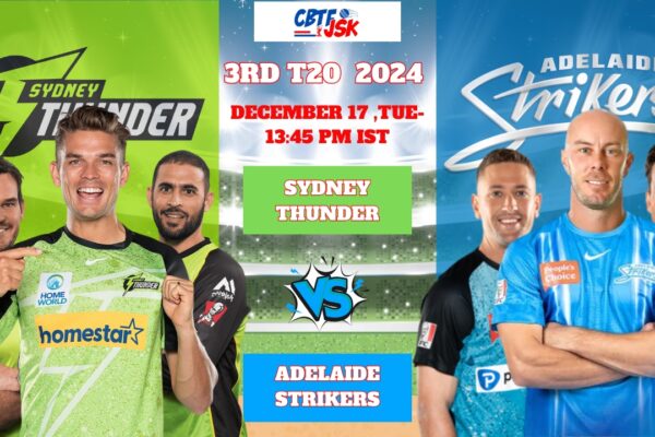 Sydney Thunder vs Adelaide Strikers, BBLT20, Today Match Prediction