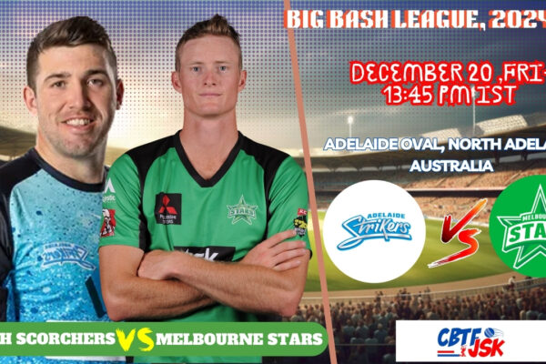 Adelaide Strikers vs Melbourne Stars, BBLT20, Today Match Prediction