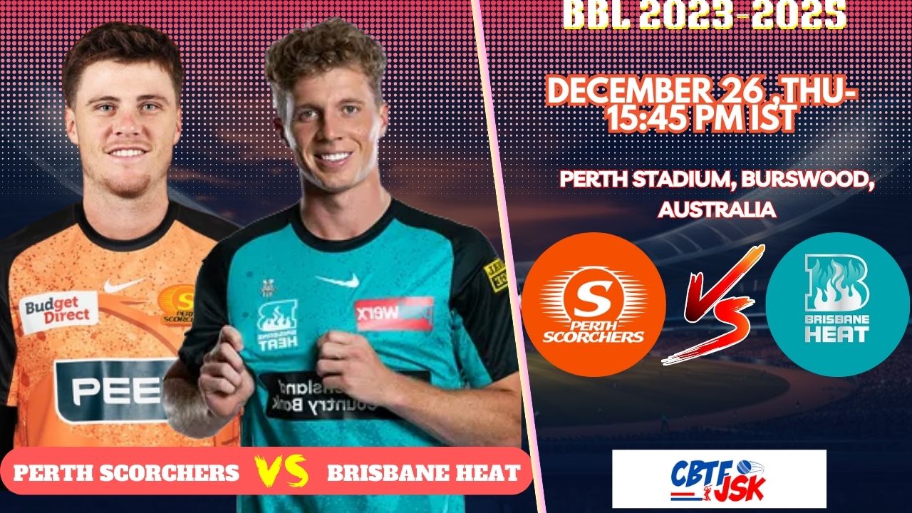 Perth Scorchers vs Brisbane Heat, BBLT20, Today Match Prediction