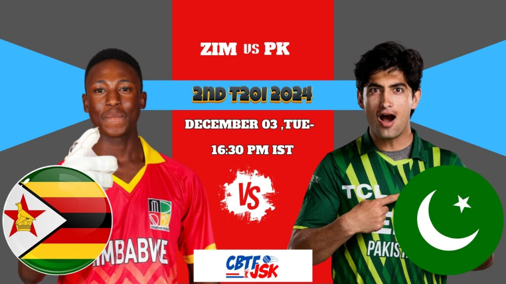 Zimbabwe vs Pakistan, ZIM vs PAK 2024, Today Match Prediction