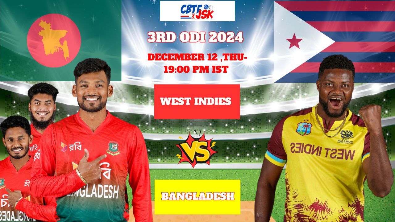 West Indies vs Bangladesh, WI vs BAN 2024, Today Match Prediction