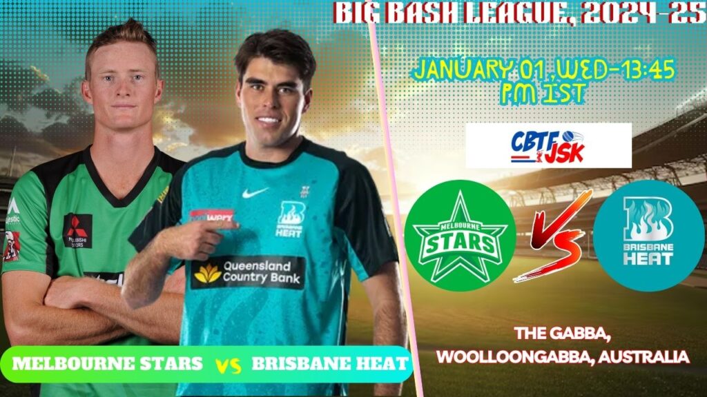 Brisbane Heat vs Melbourne Stars, BBLT20, Today Match Prediction