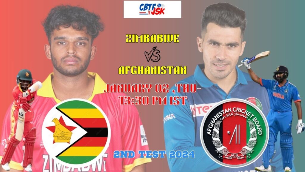 Zimbabwe vs Afghanistan, AFG vs ZIM 2024-25, Today Match Prediction