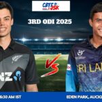 New Zealand vs Sri Lanka, NZ vs SL 2025, Today Match Prediction