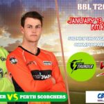 Sydney Thunder vs Perth Scorchers, BBLT20, Today Match Prediction