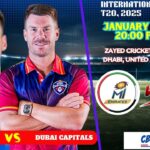 MI Emirates vs Dubai Capitals , ILT20, Today Match Prediction