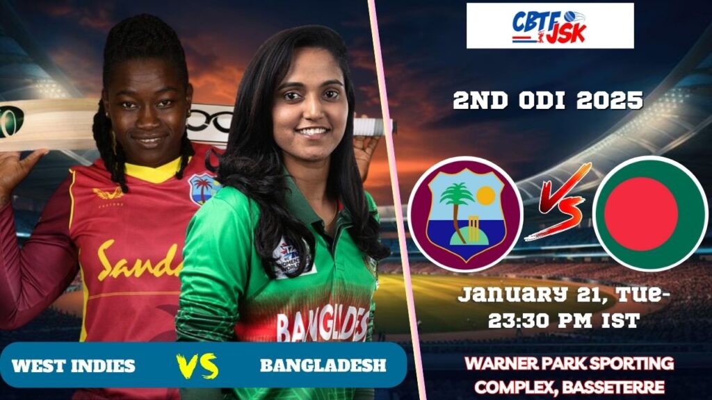 West Indies Women vs Bangladesh Women, WI-W vs BAN-W 2025, Today Match Prediction