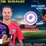 Hobart Hurricanes vs Sydney Sixers, BBLT20, Today Match Prediction