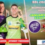 Hobart Hurricanes vs Sydney Thunder, BBLT20, Today Match Prediction