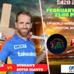 Joburg Super Kings vs Durban's Super Giants, SA20, Today Match Prediction