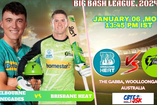 Brisbane Heat vs Sydney Thunder, BBLT20, Today Match Prediction