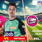 Melbourne Stars vs Sydney Sixers, BBLT20, Today Match Prediction