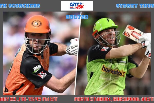 Perth Scorchers vs Sydney Thunder, BBLT20, Today Match Prediction