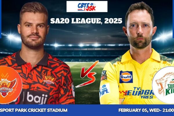 Sunrisers Eastern Cape vs Joburg Super Kings, SA20, Today Match Prediction