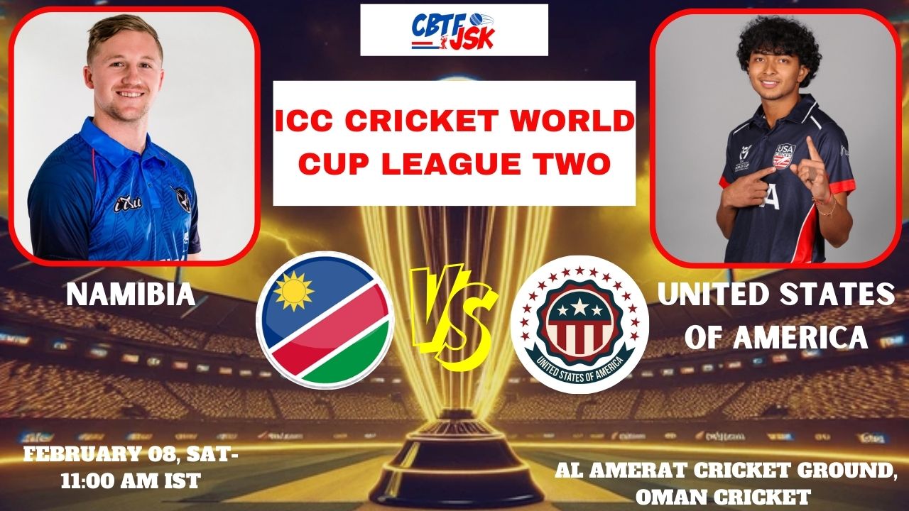 United States of America vs Namibia, ICCCWCLT, Today Match Prediction