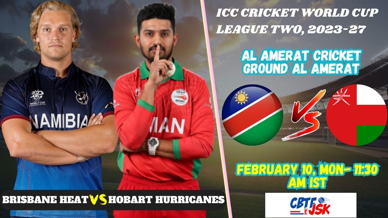 Oman vs Namibia, ICCCWCLT, Today Match Prediction