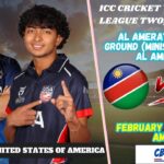 Namibia vs United States of America, ICCCWCLT, Today Match Prediction