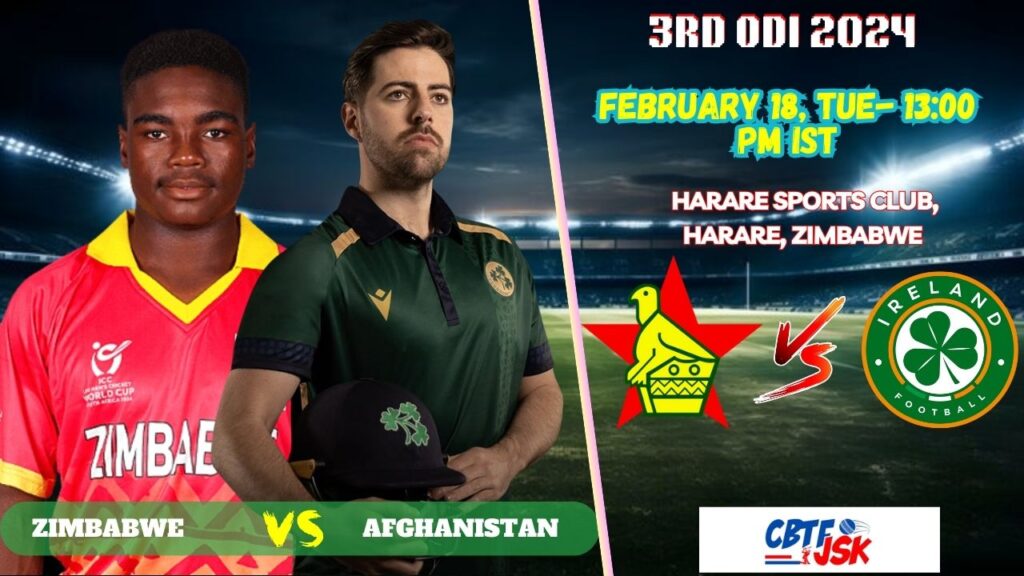 Zimbabwe vs Ireland, IRE vs ZIM 2025, Today Match Prediction