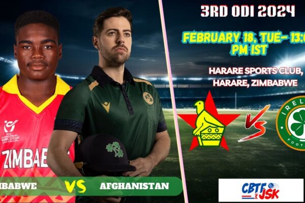 Zimbabwe vs Ireland, IRE vs ZIM 2025, Today Match Prediction