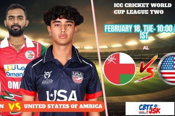 Oman vs United States of America, ICCCWCLT, Today Match Prediction