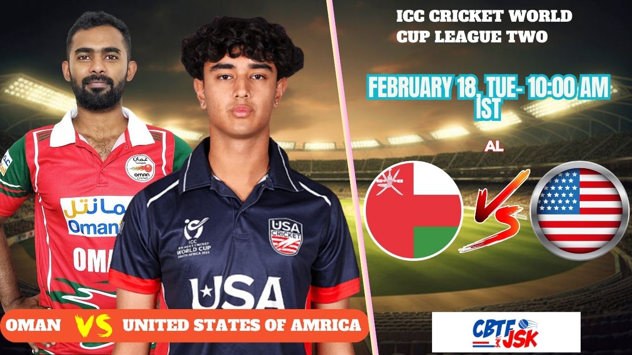 Oman vs United States of America, ICCCWCLT, Today Match Prediction