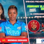 Royal Challengers Bangalore vs Mumbai Indians ​Women's, WPLT20, Today Match Prediction