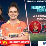 Royal Challengers Bangalore Women vs Gujarat Giants Women, WPLT20, Today Match Prediction