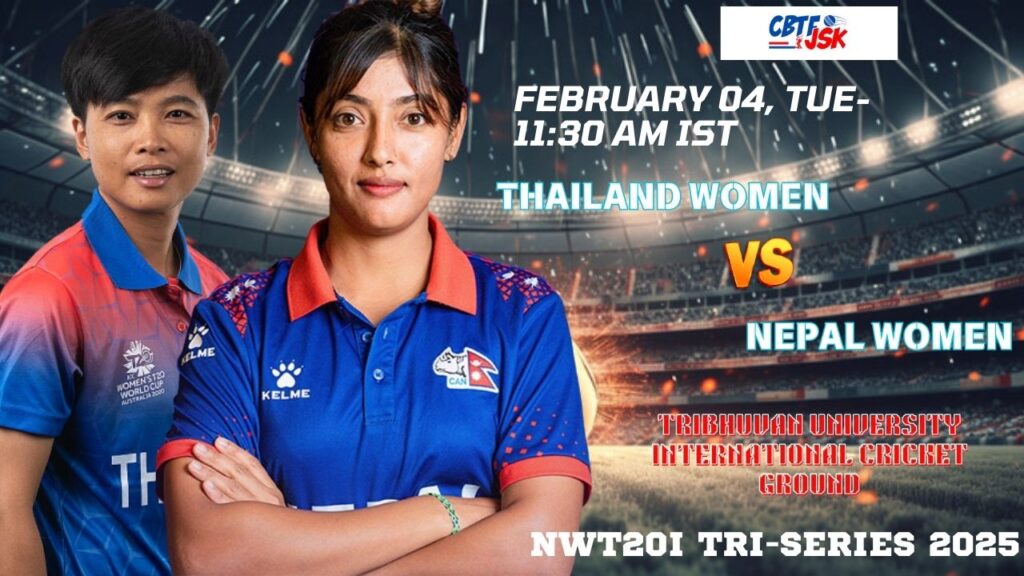 Nepal Women vs Thailand Women, Nepal Womens T20I Tri-Series 2025, Today Match Prediction