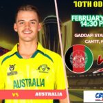 Afghanistan vs Australia, ICCCT, Today Match Prediction