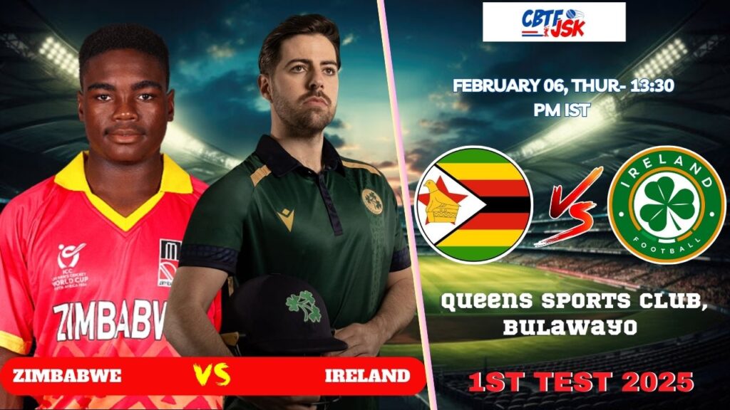 Zimbabwe vs Ireland, IRE vs ZIM 2025, Today Match Prediction